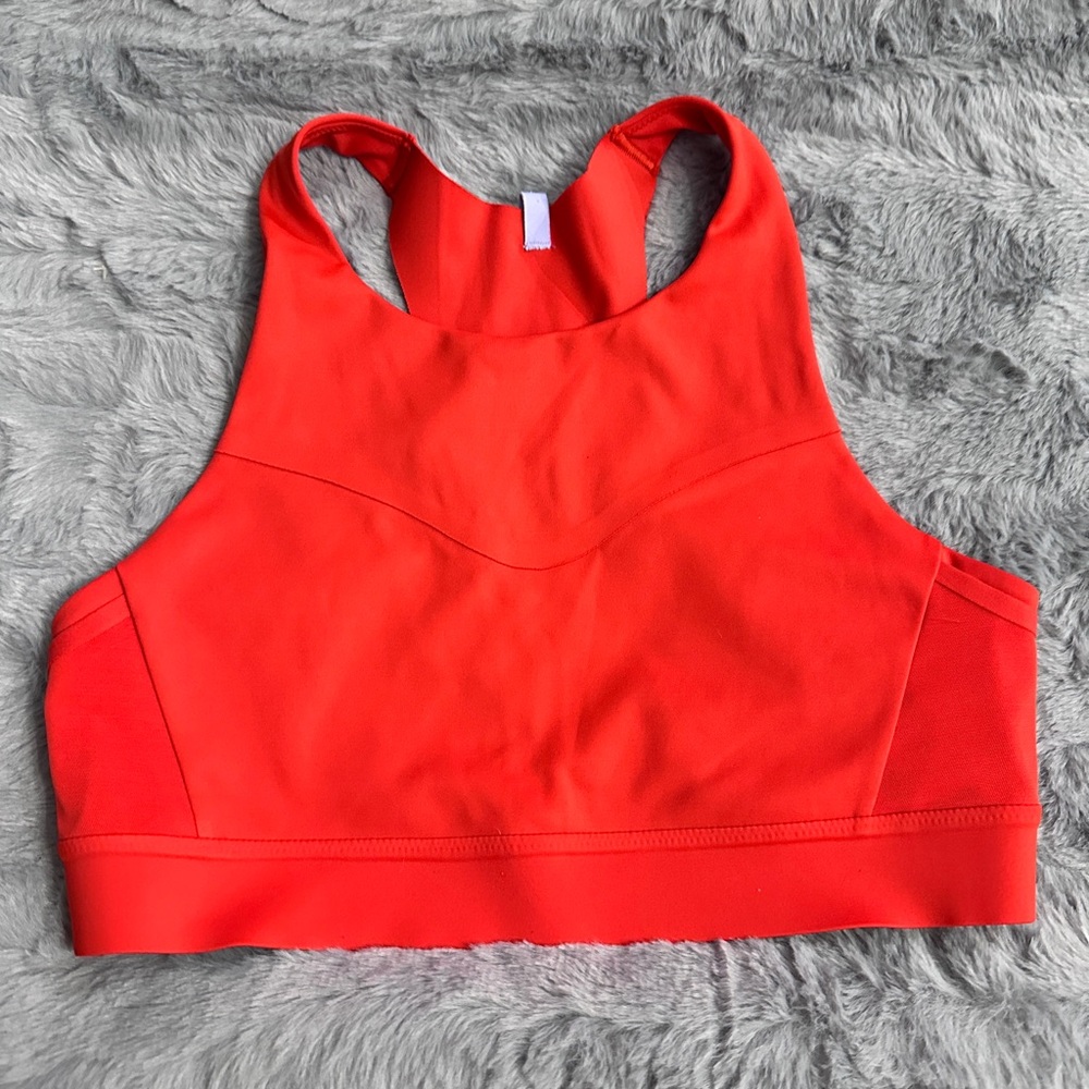 Women's Red Sports Bra